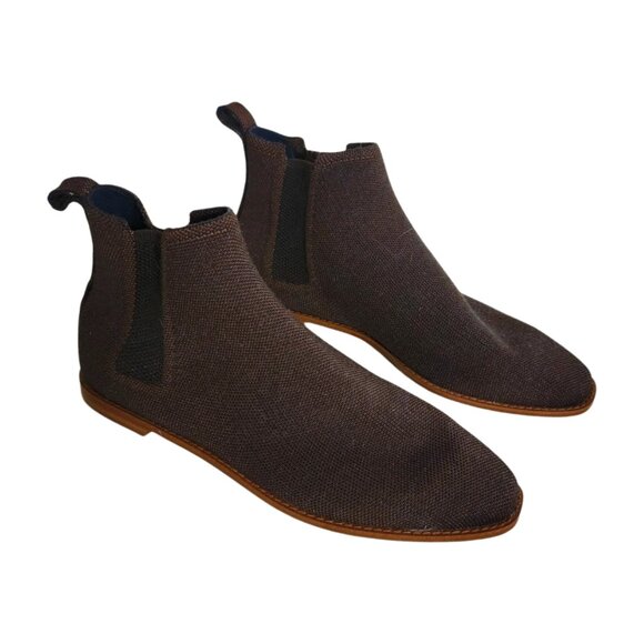 Rothy's Merino Ankle Boots in Coco Brown 10